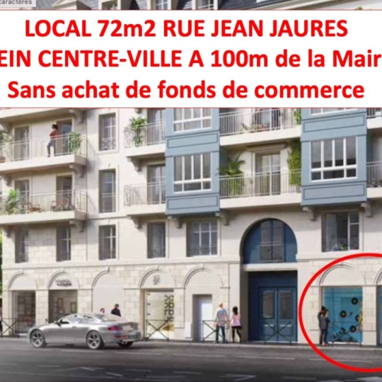 Annonces ST DENIS : Local / Bureau | PUTEAUX (92800) | 72.63m2 | 4 900 € 